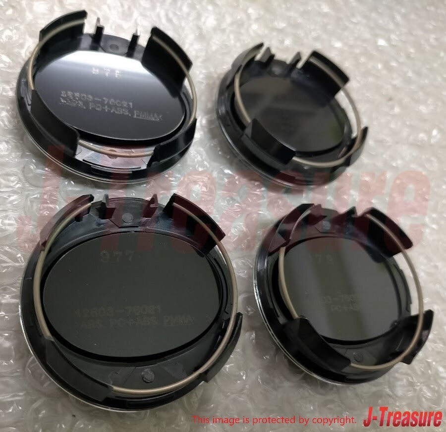 LEXUS CT200h 12-17 Genuine Wheel Center Cap Ornament Black 4Set 42603-76021 OEM