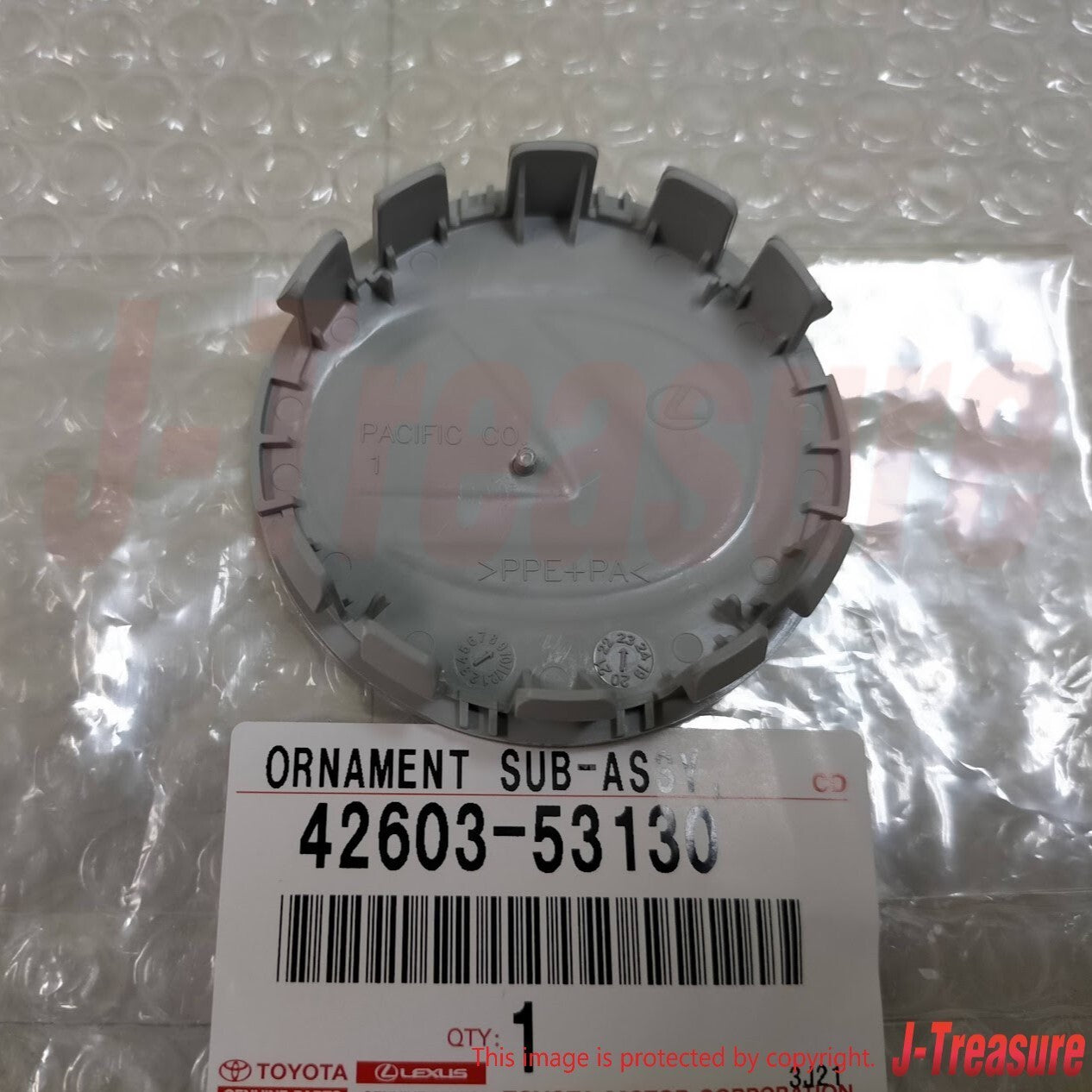 TOYOTA Genuine LEXUS Wheel Center Cap Type B 60mm 42603-53130 x4 Set OEM