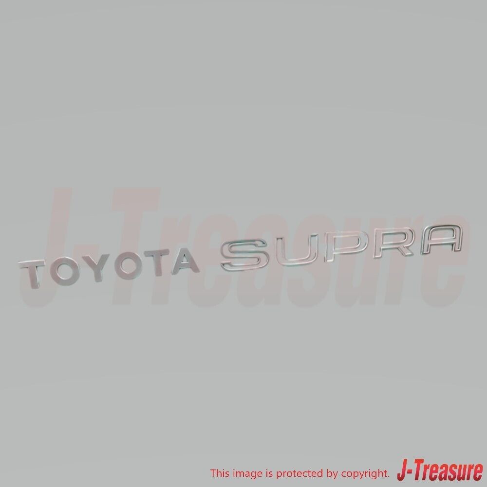 TOYOTA SUPRA A70 1988-1993 Genuine Back Door Name Plate Emblem 75441-14210 OEM