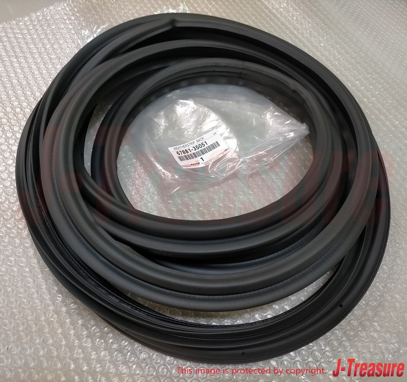 TOYOTA FJ CRUISER GSJ1# 07-14 Genuine Back Door Weatherstrip 67881-35051 OEM