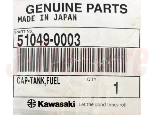 KAWASAKI VULCAN 800 VN800 2002-2005 Genuine Fuel Tank Cap 51049-0003 OEM
