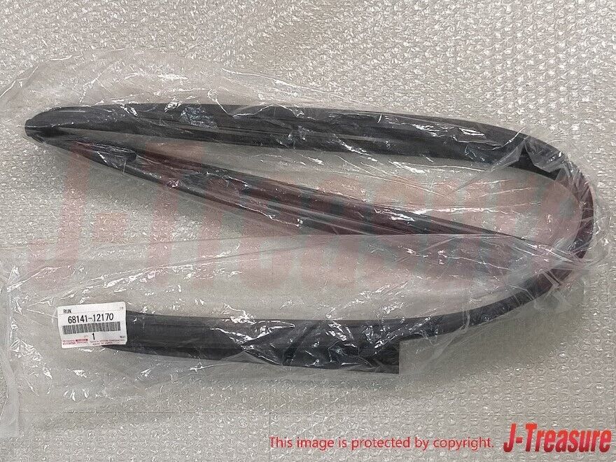 TOYOTA LEVIN TRUENO AE86 84-87 Genuine Front Door Glass Run Right & Left Set OEM