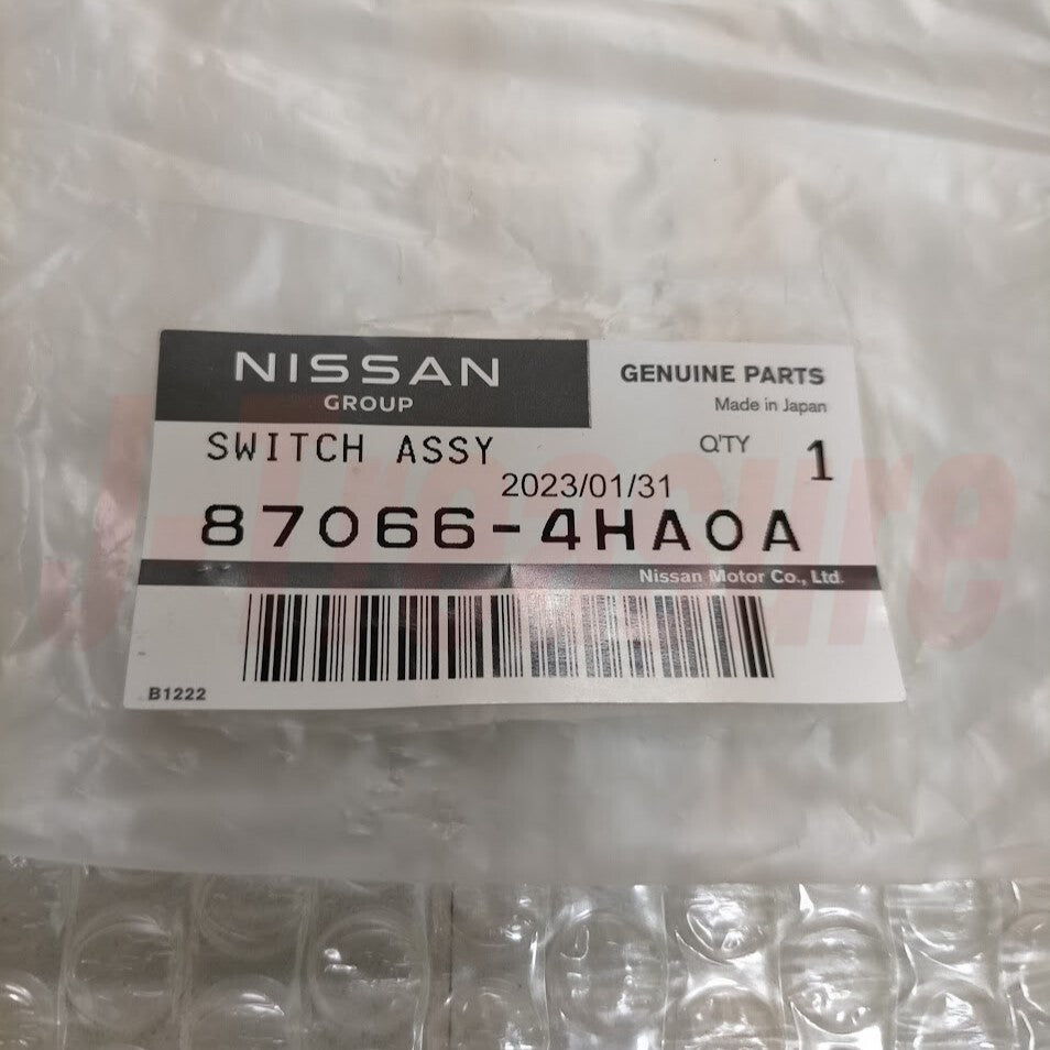 NISSAN MAXIMA 09-23 Q50 14-20 Genuine Front Seat Switch Assy LH 87066-4HA0A OEM