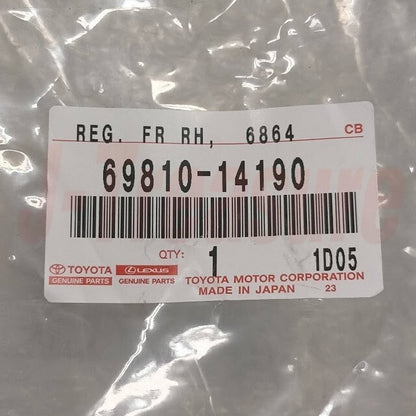 TOYOTA SUPRA JZA80 93-98 Genuine Door Window Regulator With Motor Right Side OEM