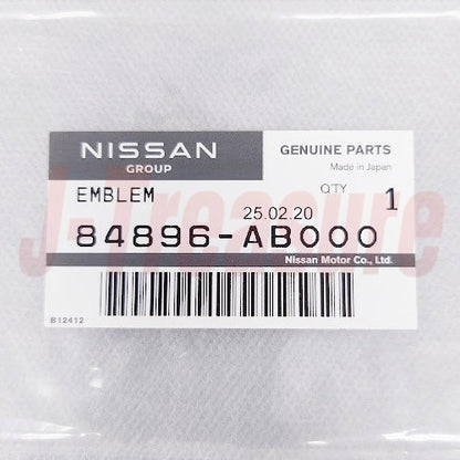 NISSAN SKYLINE GT-R BNR34 2000-2002 Genuine Rear V-spec2 Emblem 84896-AB000 OEM