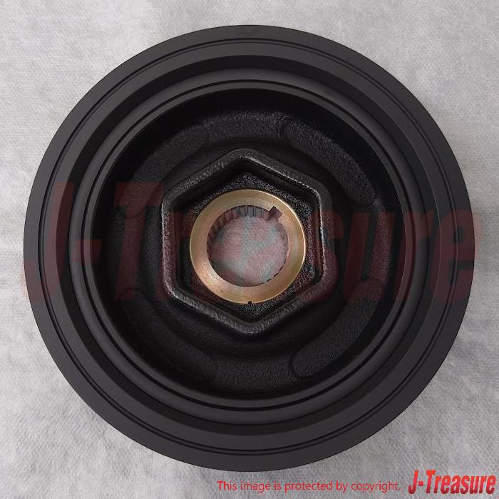 HONDA CR-V RD4 RD5 2002-2006 Genuine Crankshaft Pulley 13810-RRA-A02 OEM