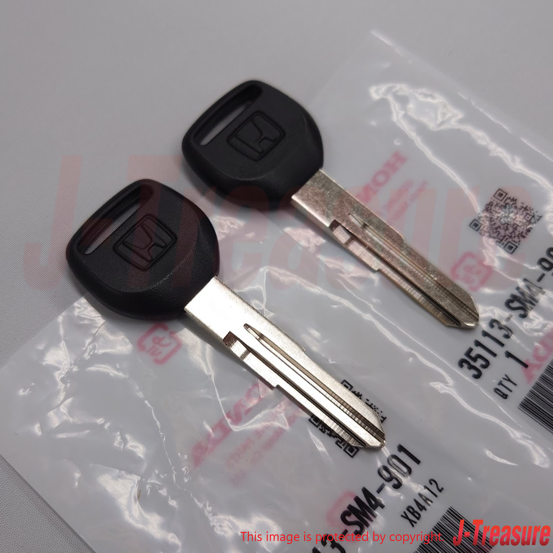 HONDA ACTY VAN&TRUCK HH3/4 HA3/4 Genuine Main Blank Key 35113-SM4-901 x2 Set OEM