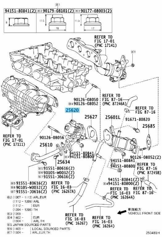 TOYOTA PRIUS AURIS COROLLA NOAH LEXUS CT200h  Genuine EGR Valve 25620-37120 OEM