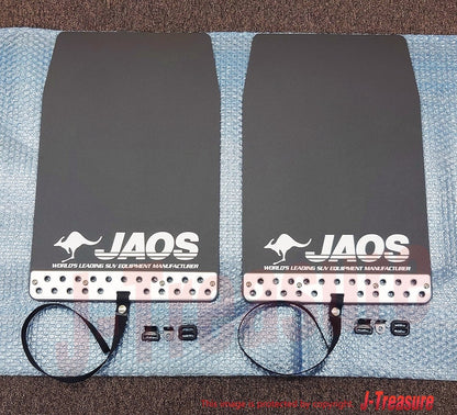 JAOS Mud Flap Splash Guard Black 2pcs RAV4 CH-R ESCUDO VITARA CX-5 OUT LANDER