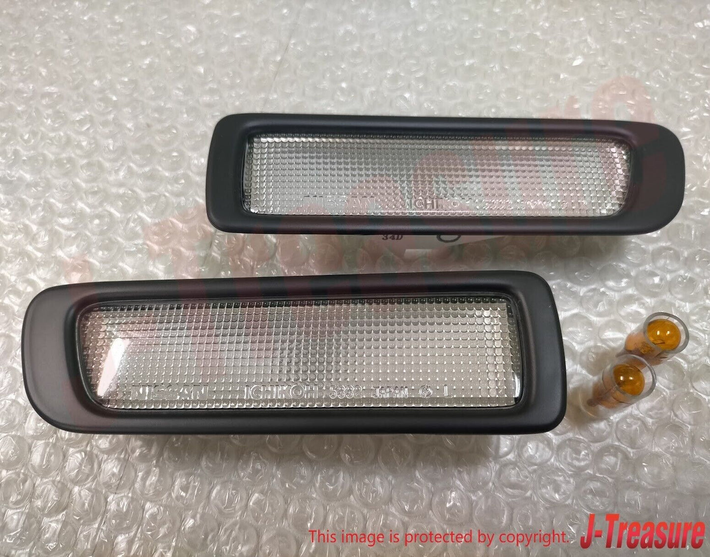 NISSAN SKYLINE R33 93-98 Genuine nismo Side Turn Signals Clear Type 26100-RN590