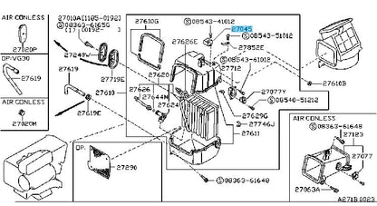 NISSAN HARDBODY PICKUP D21 86-94 Genuine Thermostat Switch 27674-D4000 OEM