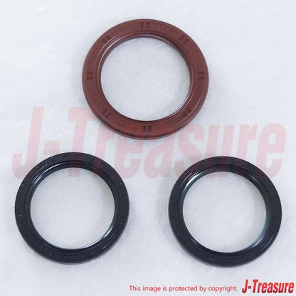 TOYOTA SUPRA JZA80 '93-98 Genuine Crankshaft Seal & Camshaft Oil Seal(x2) Set