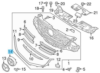 MAZDA CX-5 KE### 2016 Genuine Grille Emblem Bracket Mount KA0G-50-721A OEM