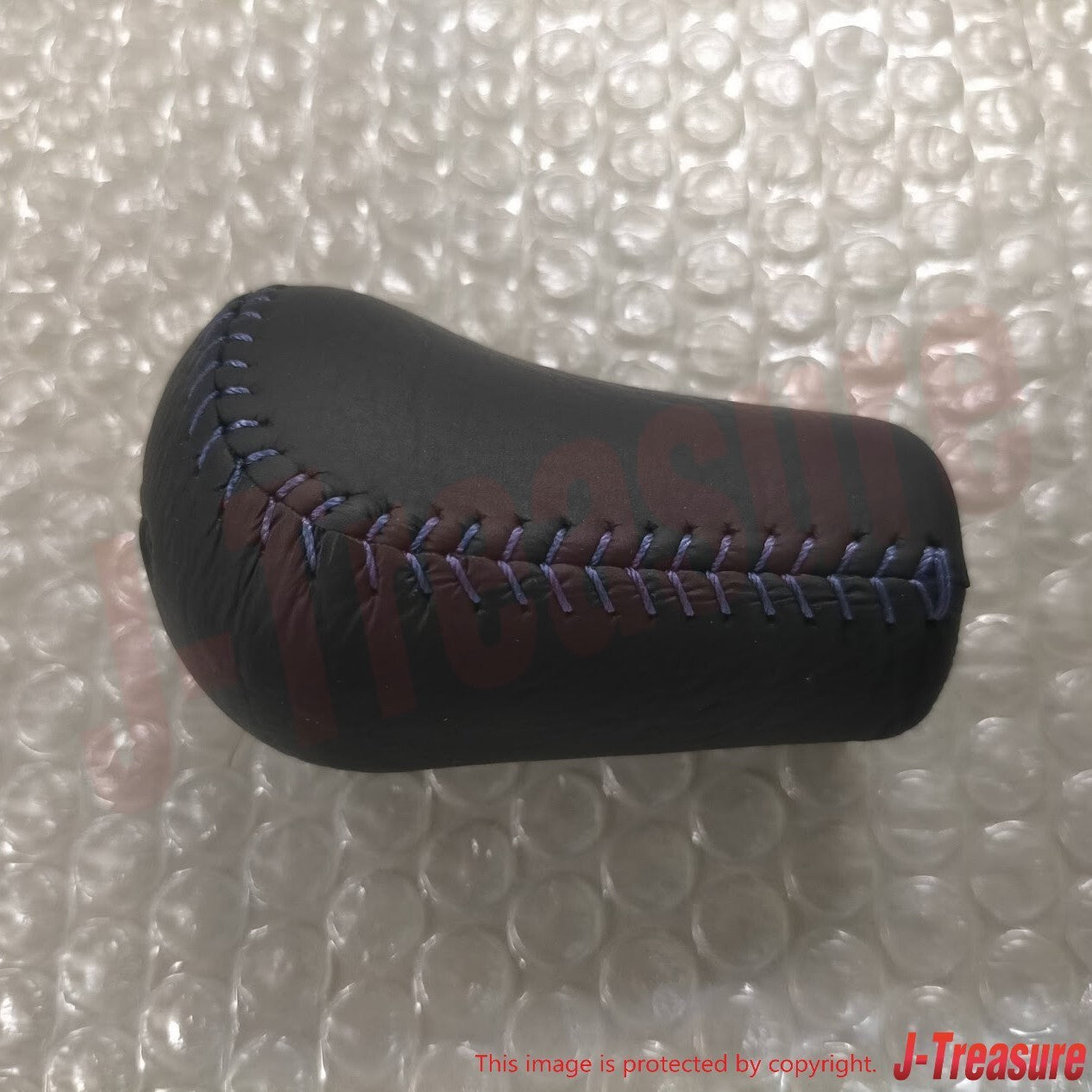 MITSUBISHI LANCER EVOLUTION 5 6 CP9A 98-01 Genuine Shift Lever Knob Blue Stitch