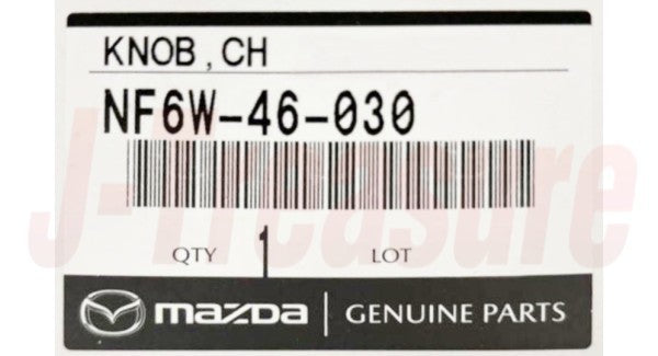 MAZDA MX-5 MIATA ND 2020-2025 Genuine Change Lever Knob & Shift Pattern Cap Set