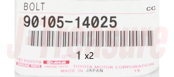 TOYOTA HILUX LN170 '98-01 Genuine Rear Spring Mounting Bolt & Nut & Washer Set