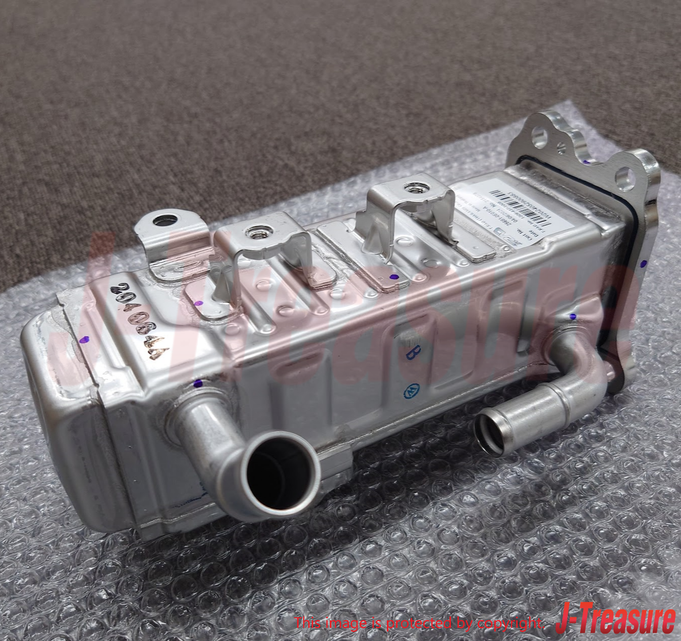 TOYOTA HILUX GUN1## Genuine 1GD-FTV 2GD-FTV EGR Cooler No.1 25681-0E010 OEM