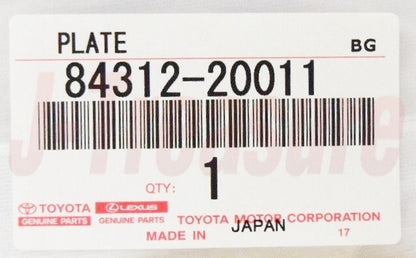 TOYOTA 4RUNNER RN50 RN70 84-89 Genuine Horn Contact Plate 84312-20011 OEM