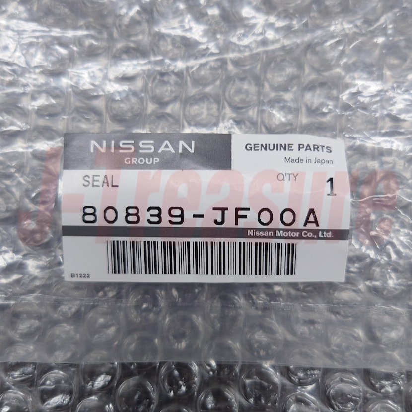 NISSAN GT-R R35 2009-2023 Genuine Front Door Parting Seal Right & Left Set OEM