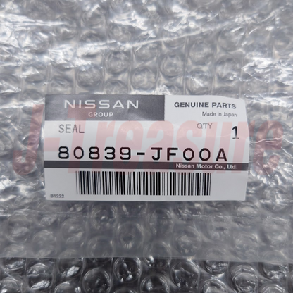 NISSAN GT-R R35 2009-2023 Genuine Front Door Parting Seal Right & Left Set OEM