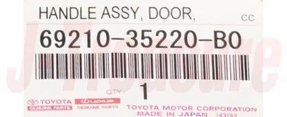 TOYOTA 4RUNNER GRN280 20-22 Genuine Front Door Outside Handle RH or LH OEM