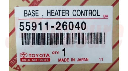 TOYOTA HIACE KDH2## LH2## TRH2## Genuine Heater Control Base 55911-26040 OEM