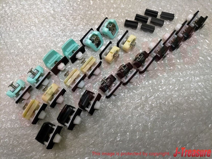 TOYOTA LEVIN TRUENO AE86 2Door Genuine Rear Quarter Glass Clips & Spacer Set OEM