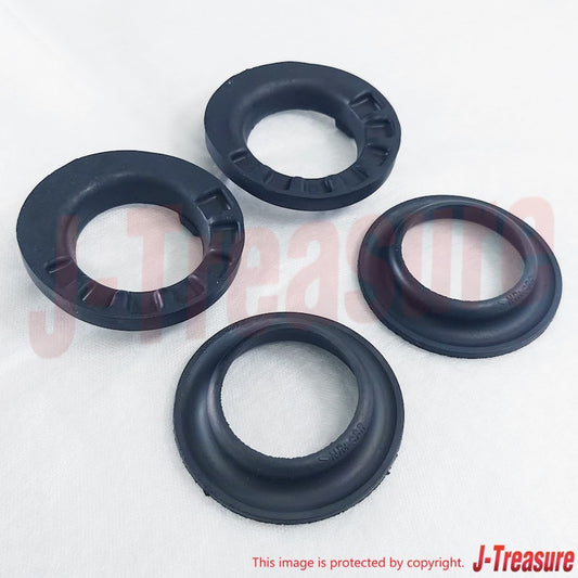 TOYOTA YARIS NCP1# '00-01 Genuine R/COIL SPRING INSULATOR Upr & Low RH & LH Set