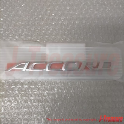 HONDA ACCORD CL7 CL8 CL9 Genuine Rear "H" "ACCORD" Emblem Budge Ornament Set OEM