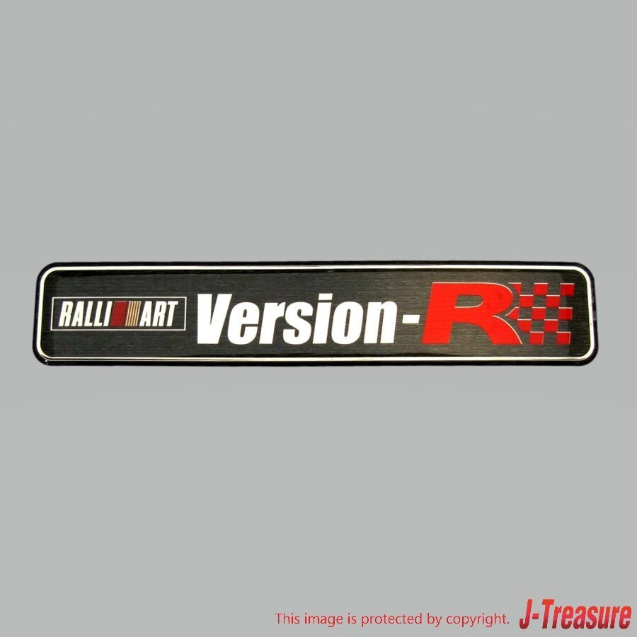 MITSUBISHI COLT Z27AG 06-07 Genuine Rear Emblem "RALLIART Version-R" 7415A254