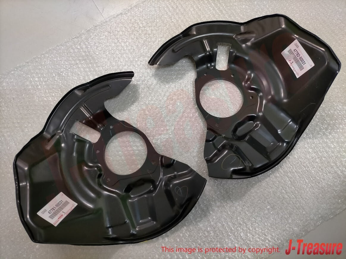 TOYOTA CELSIOR LS400 94-00 Genuine Front Disc Brake Dust Cover Set RH LH Set OEM