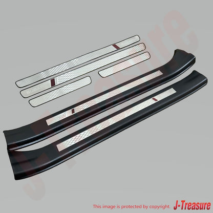 SUBARU WRX STI VA Genuine Side Sill Plate Front x4 & Rear x2 set E1017VA600 OEM