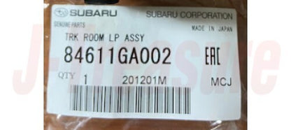 SUBARU WRX STI VAF 2015-2020 Genuine Trunk Lamp Assy 84611GA002 OEM
