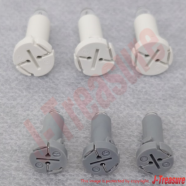 HONDA CR-V 02-06 Genuine Neo Wedge Bulb 14V 60MA x3 & 14V 100MA x3 Set OEM