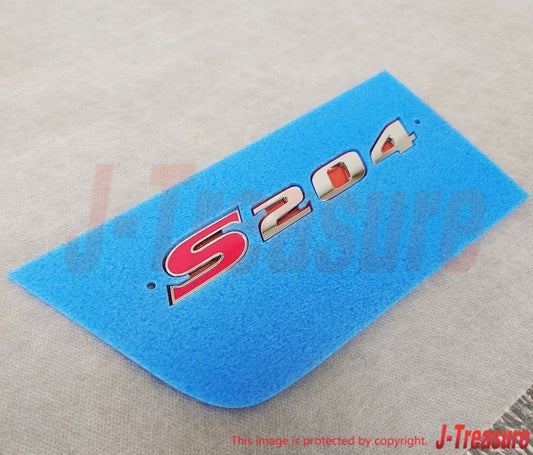 SUBARU IMPREZA STI GDB 05-06 Genuine Letter Mark Emblem "S204" 93073FE860 OEM