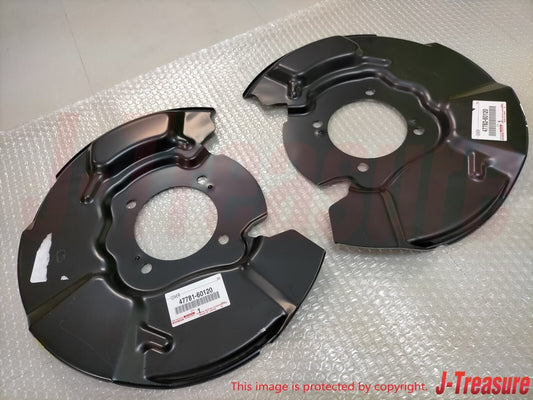 TOYOTA 4RUNNER GX470 03-09 Genuine  Cover Disc Brake Dust Front RH & LH Set OEM