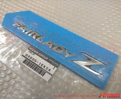NISSAN FAIRLADY Z Z34 09-17 Genuine Trunk Lid Emblem FAIRLADY Z 84895-1EK0A OEM