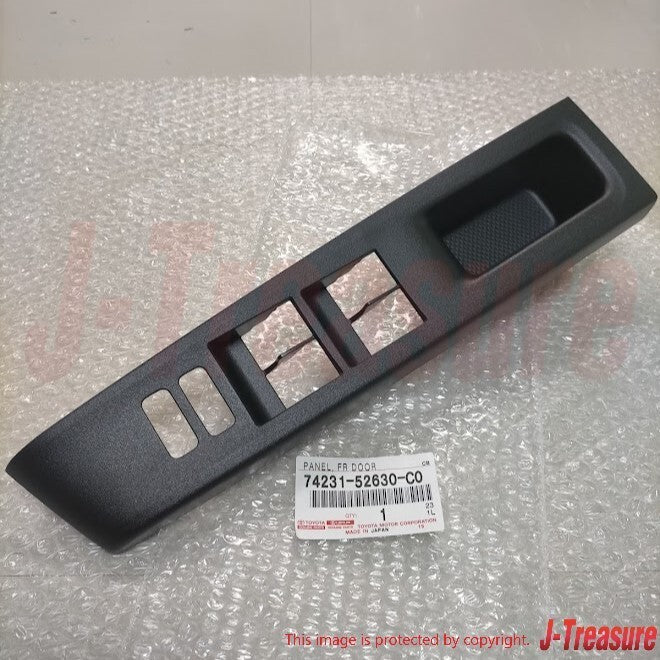 TOYOTA VITZ 2010-2014 RHD Genuine Front Armrest Upper Panel Right & Left Set OEM