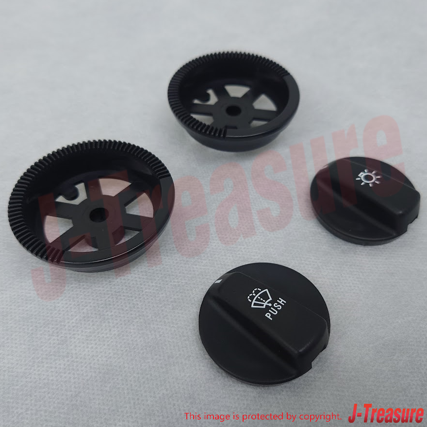 TOYOTA AE86 LEVIN TRUENO Genuine Wiper & Light Control Knob Switch Set OEM Parts