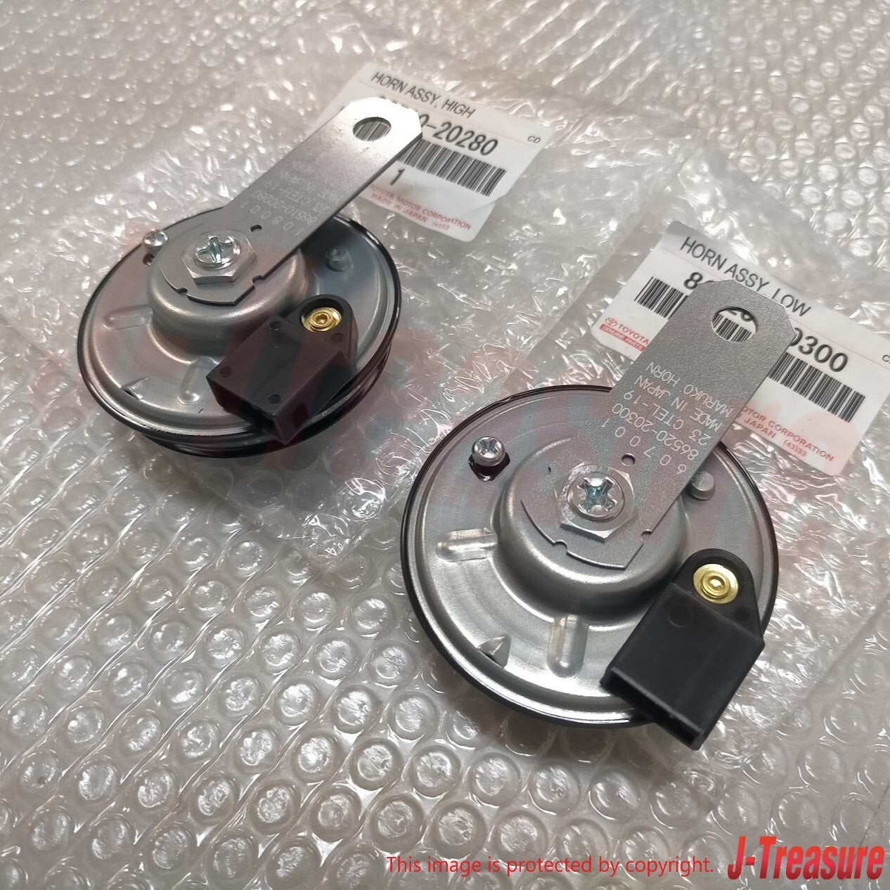TOYOTA RAV4 ACA30 2006-2022 Genuine High & Low Pitched Horn Assy Set OEM