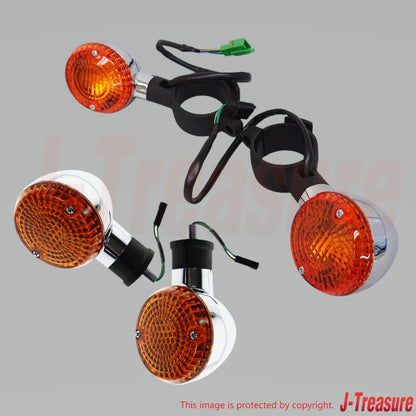 KAWASAKI VULCAN 1600 MEAN STREAK '04-08 Genuine F & R Signal Lamp RH & LH Set