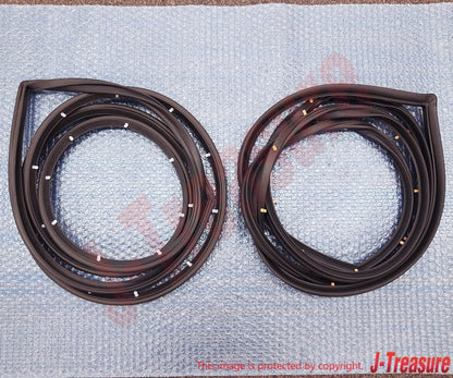 MAZDA RX-7 SAVANNA SA22C 79-85 Genuine Door Weatherstrip Seal RH & LH Set OEM
