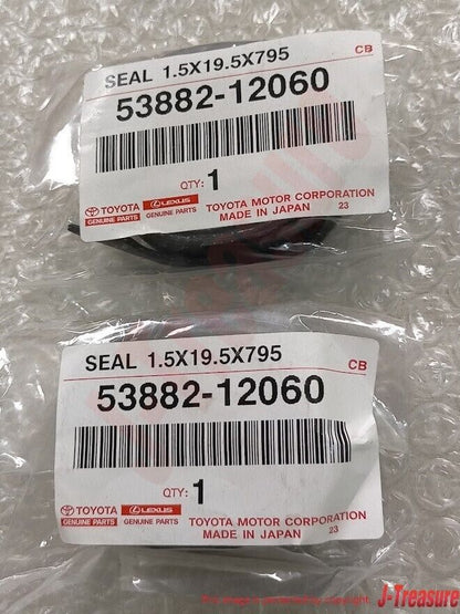 TOYOTA LEVIN TRUENO AE86 Genuine Front Fender Seal Packing Set 53882-12060 OEM