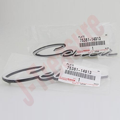 TOYOTA CELICA 1970-1977 A20 A30 Genuine Side Emblem Badge 75381-14913 x2 OEM