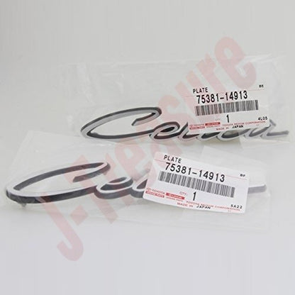 TOYOTA CELICA 1970-1977 A20 A30 Genuine Side Emblem Badge 75381-14913 x2 OEM