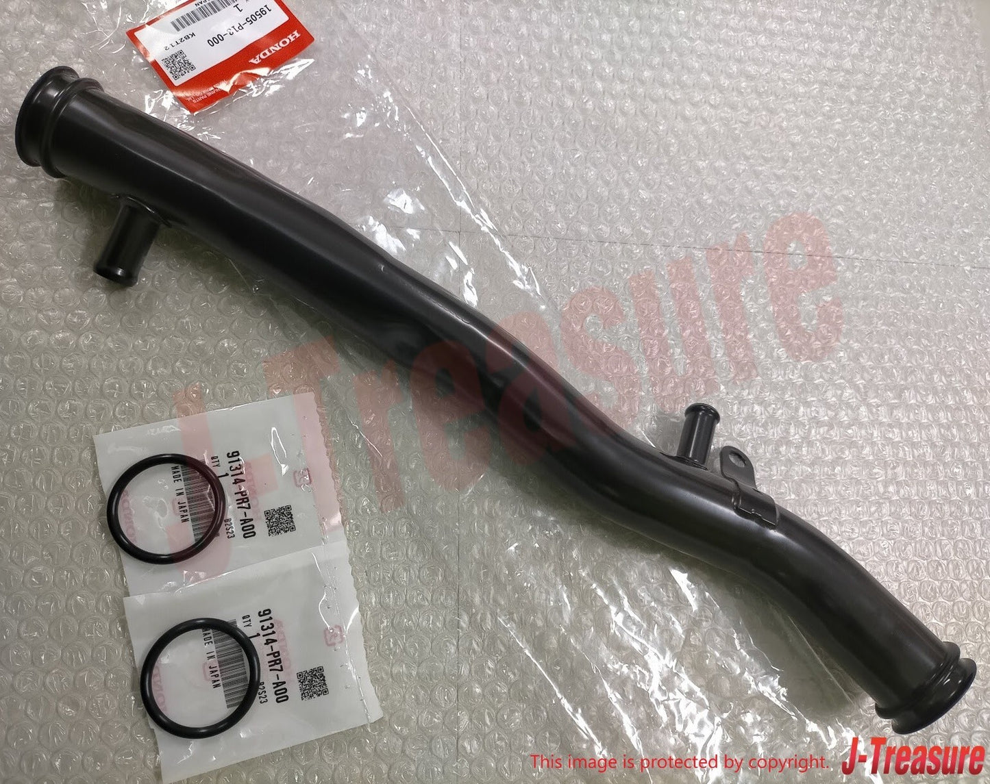 HONDA ACCORD PRELUDE 93-01 Genuine  Water Pump Connecting Pipe & O-Ring Set OEM