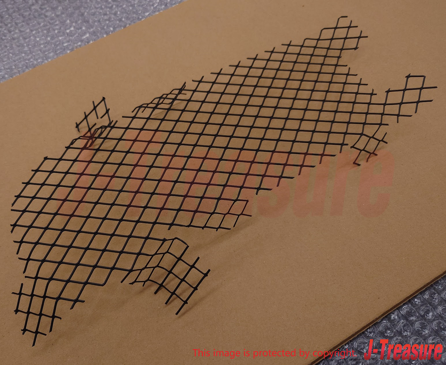 MITSUBISHI LANCER Evo 9 CT9A 2006 Genuine Front Bumper Mesh Net LH 6402A023 OEM