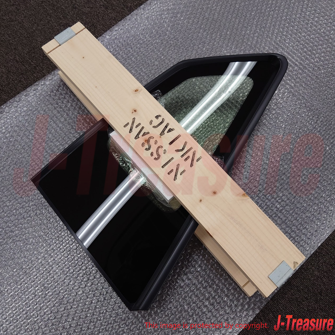 NISSAN GT-R R35 '11-23 Genuine Rear Quarter Glass Window Left 83307-KB50B OEM