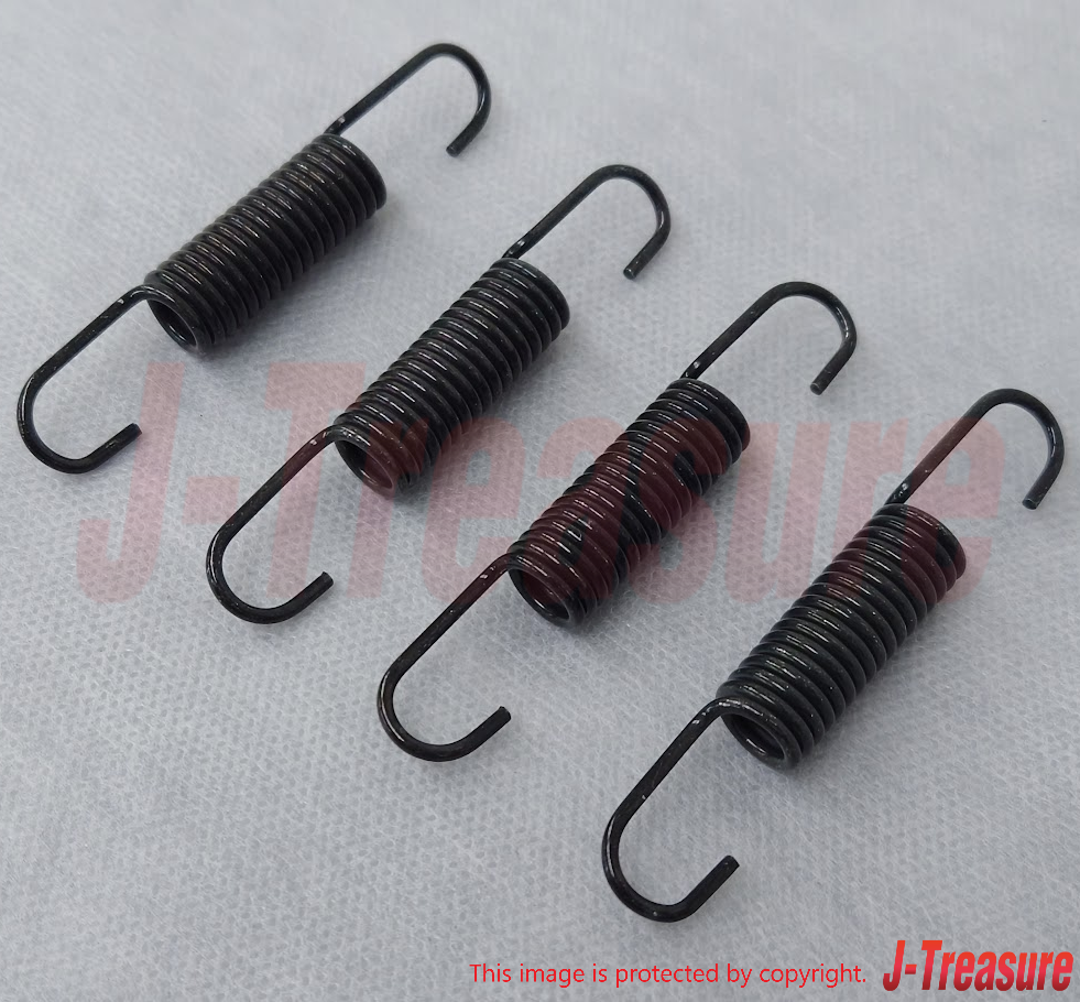 SUZUKI RM250 1976-1981 Genuine Muffler Spring 09443-11002 x4 Set OEM