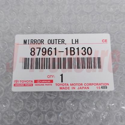 TOYOTA SUPRA JZA80 Genuine Side View Door Mirror Glass Left SIde 87961-1B130 OEM